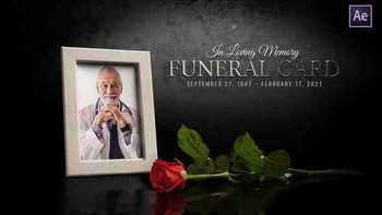 Funeral Flower Card | Memorial 31311632