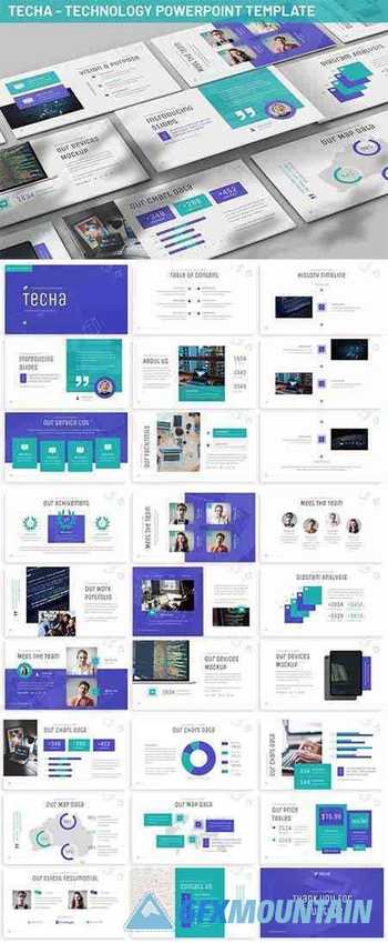 Techa - Technology Powerpoint Template