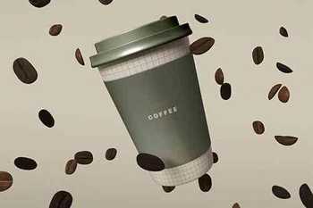 Take Away Coffee Cup Mockup