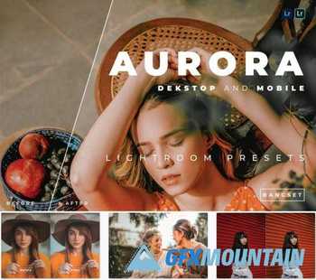 Aurora Desktop and Mobile Lightroom Preset