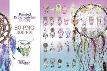 Painted Dreamcatcher Bundle - 1359986