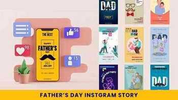 Father's Day Instagram Stories 32034341