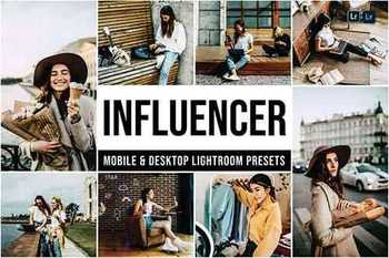 Influencer Mobile and Desktop Lightroom Presets