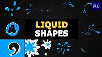 Liquid Shapes | After Effects 32267091