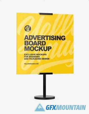 Advertising Board Mockup