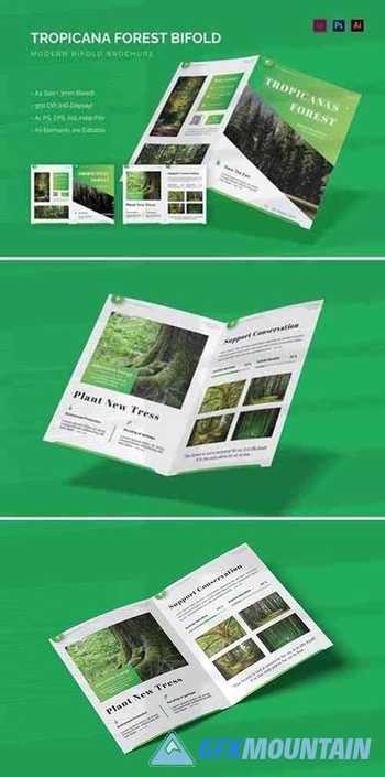 Tropicana Forest - Bifold Brochure