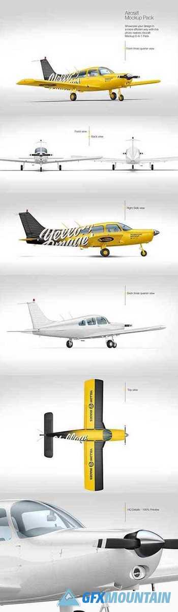 Aircraft Mockup Pack