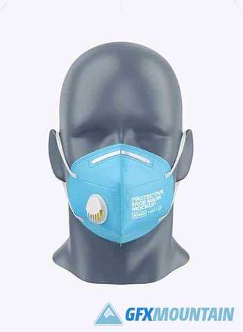 Protective Face Mask Mockup