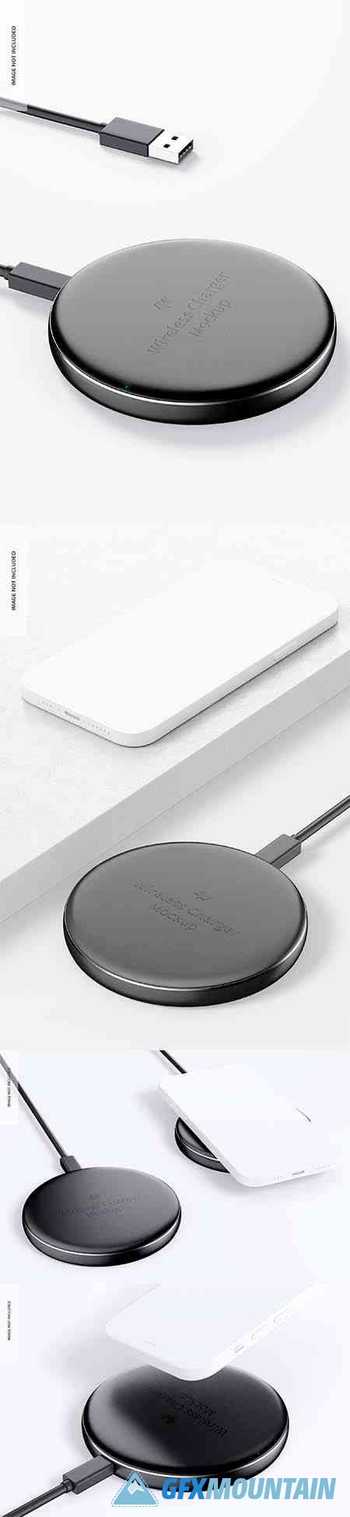 Wireless chargers mockup