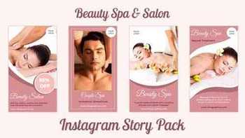Beauty Spa and Salon Instagram Story Pack 32893658