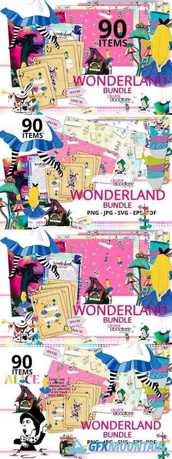 Wonderland Bundle - 112579 (Alice in Wonderland)