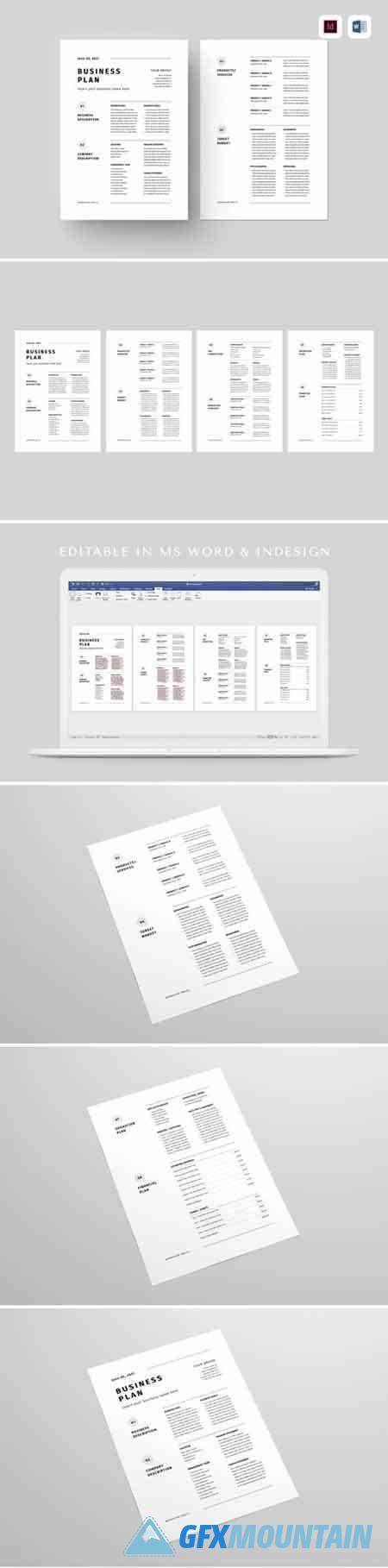 Business Plan - MS Word & Indesign