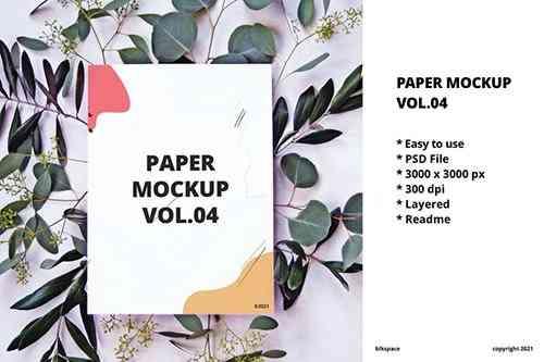 Paper Mockup Vol.04