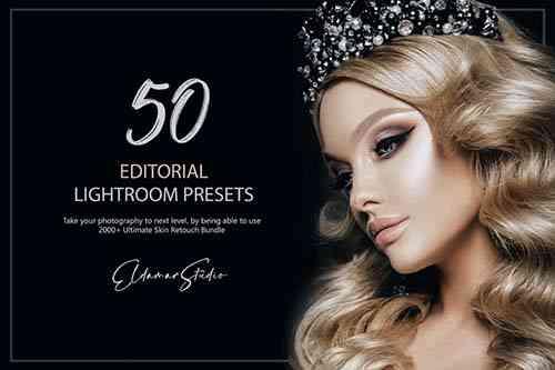 50 Editorial Lightroom Presets