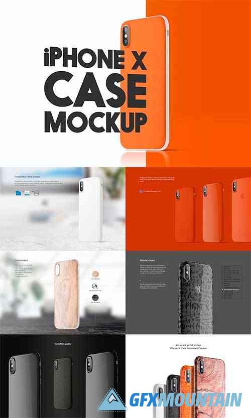 iPhone X Case Mockup 6268904