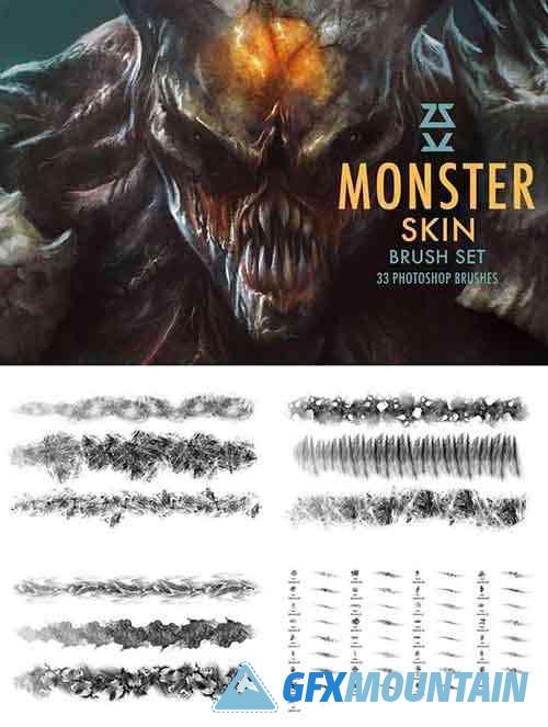 Monster Skin Brush Set 6133164