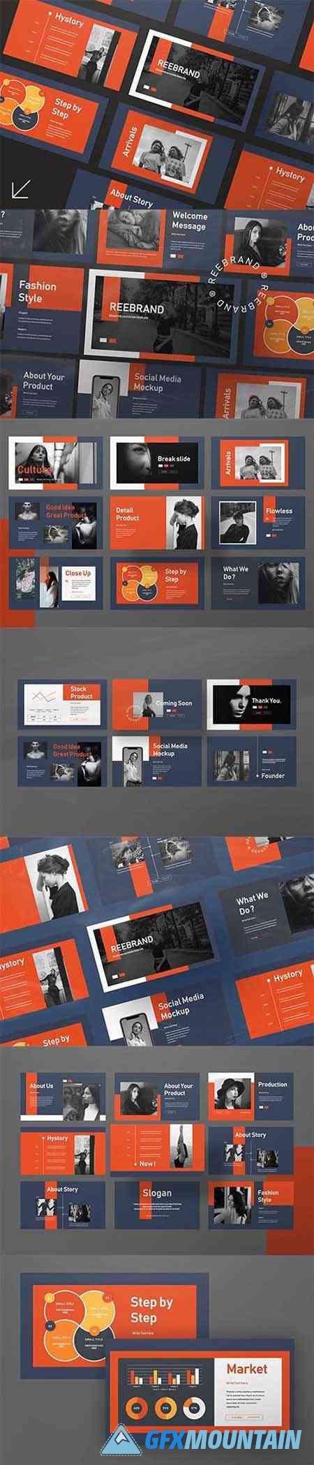 Reebrand Creative - Powerpoint, Keynote and Google Slides Template