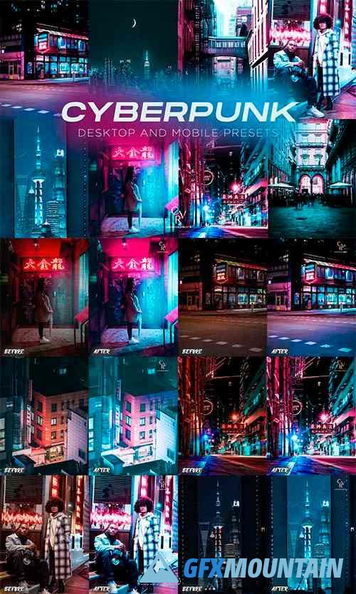 6 Cyberpunk Lightroom Presets 6306759