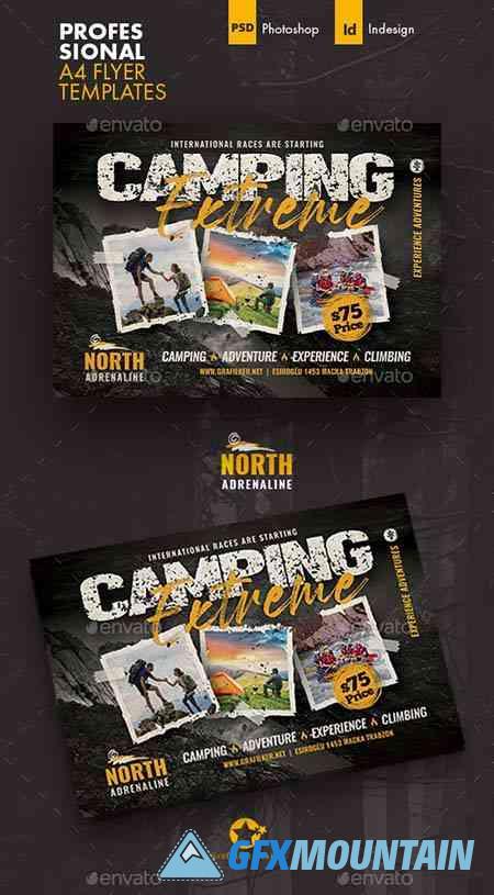 Camping Adventure Flyer Templates 31613486