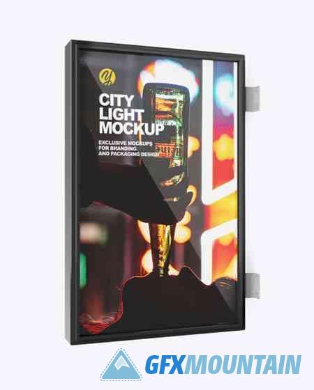 City Light Poster Mockup