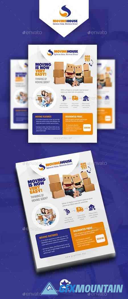 Moving House Flyer Templates 19363663