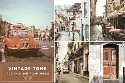 Vintage Tone Action & Lightrom Presets