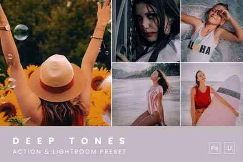 Deep Tones Action & Lightroom Preset