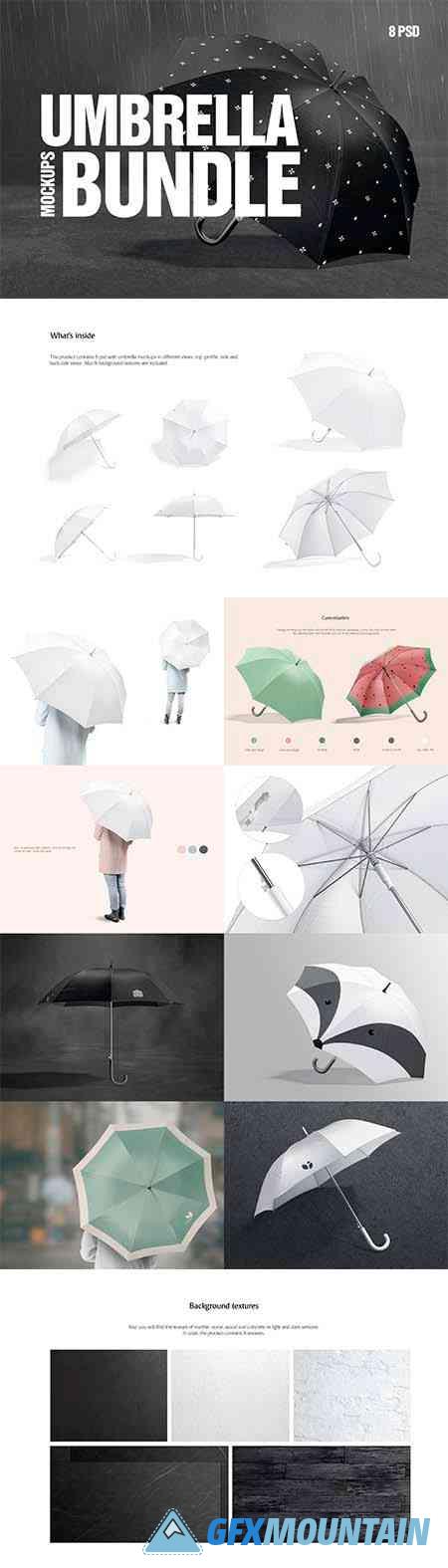 Umbrella Mockups Bundle 6442996
