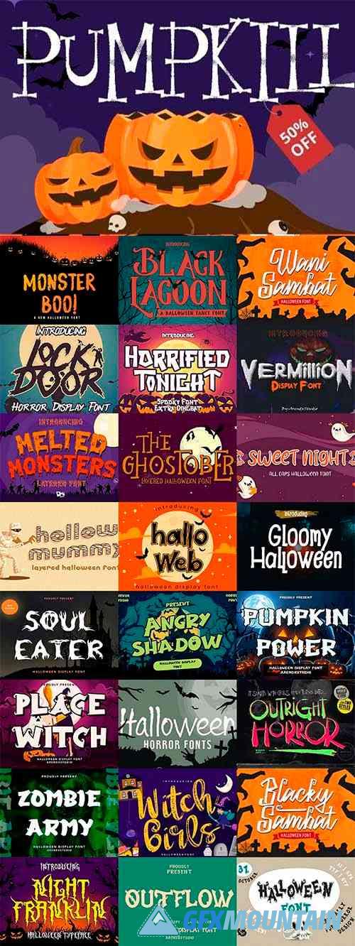 Halloween font