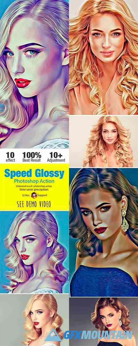 Speed Glossy Art Action 21140064