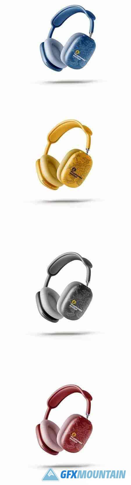 Headphones Mockup