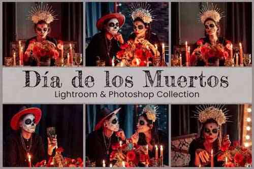 Dia de Los Muertos Lightroom PS LUTs - 6525741