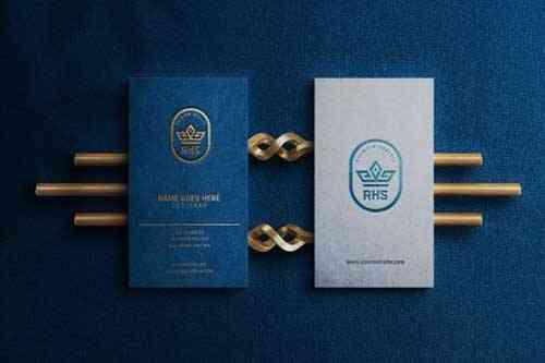 Mockup Business Card - Luxury Style
