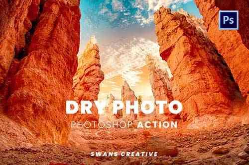 Dry Photo Photoshop Action