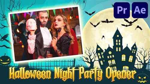 Halloween Night Party Opener - 34066646