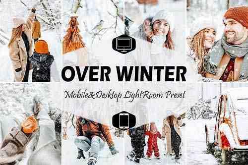 10 Over Winter Mobile & Desktop Lightroom Presets - 1616723