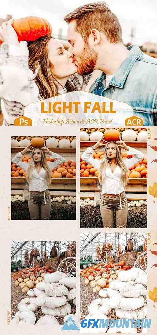 10 Light Fall Photoshop Actions And ACR Presets