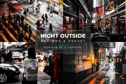 Presets & Actions - Night Outside