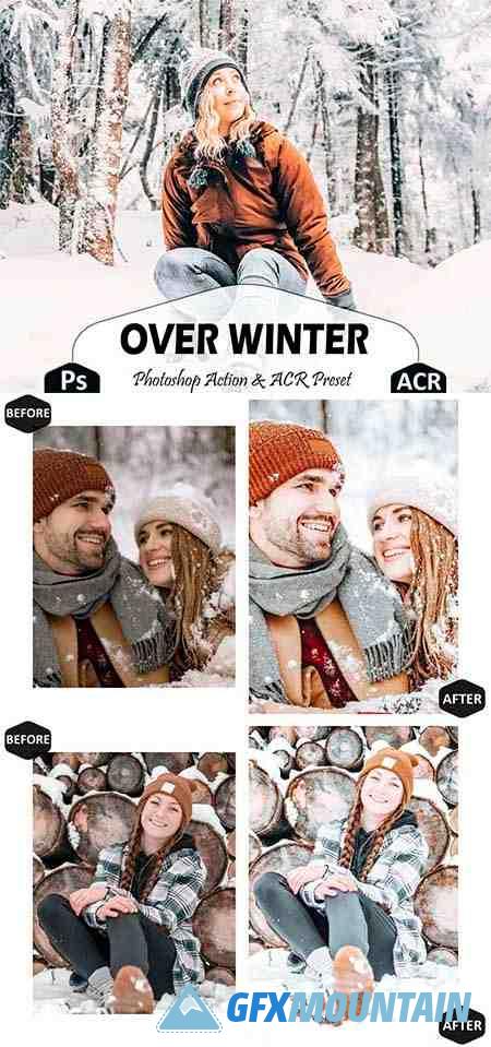 10 Over Winter Photoshop Actions And ACR Presets