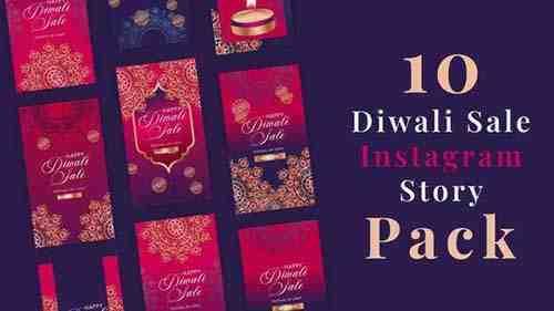 Diwali Sale Instagram Stories 34138196