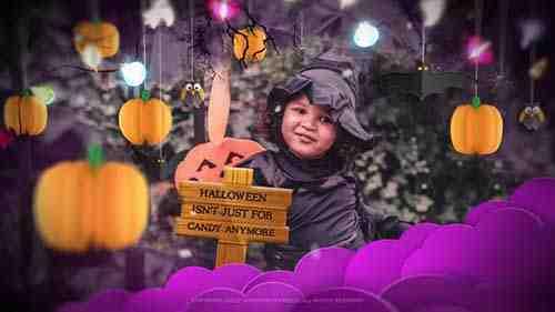 Halloween Stylish Slideshow opener 34201694