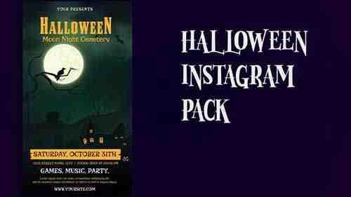 Halloween Party Instagram Story B173 34137314