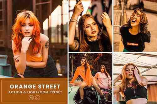 Orange Street Action & Lightrom Presets