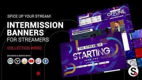 Stream Intermission Banners. Collection #0002 34130597