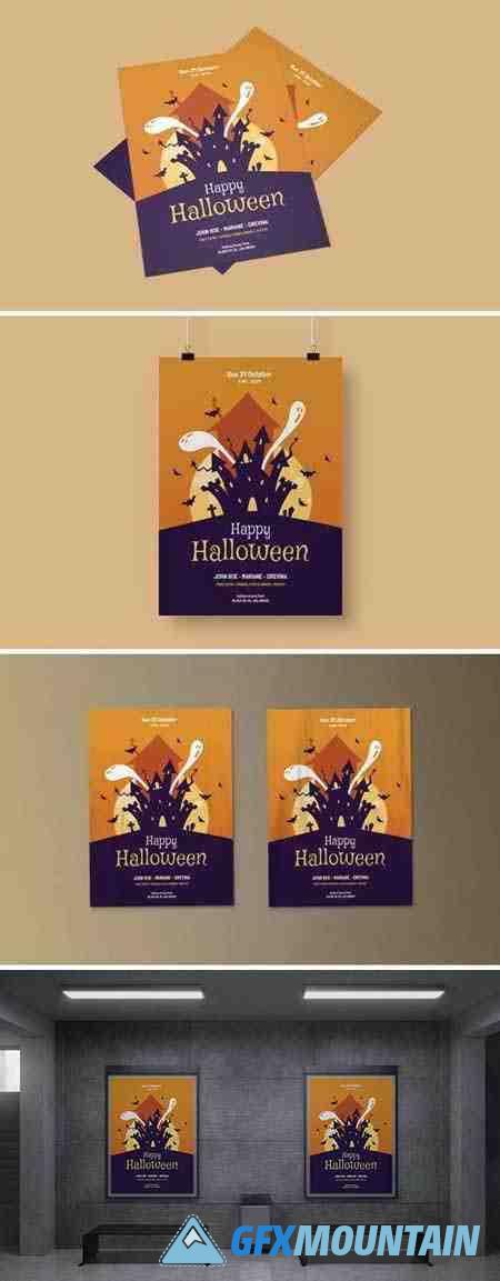Halloween Party Poster Template V.24
