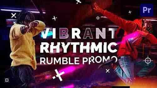 Vibrant Rhythmic Rumble Promo | Mogrt - 34332999