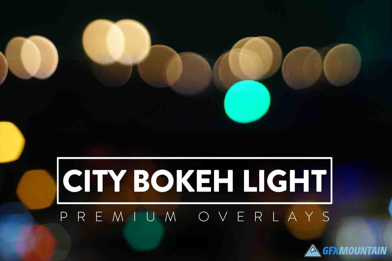 30 City Bokeh Light Overlays