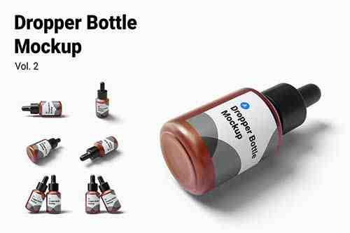 Dropper Bottle Mockup Vol.2
