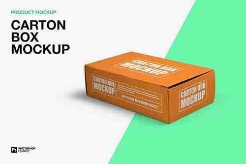 Carton Box - Mockup