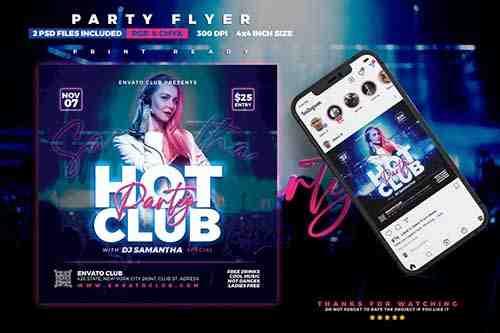 Party Club - DJ Flyer
